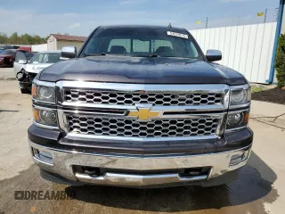 2014 Chevrolet Silverado 1500 LTZ with VIN 1GCVKSEC0EZ275367, listed as a Copart auction lot 53639515 with 126,415 mi miles and Salvage Title. Bid and sale history available at DreamBid. Image 5.