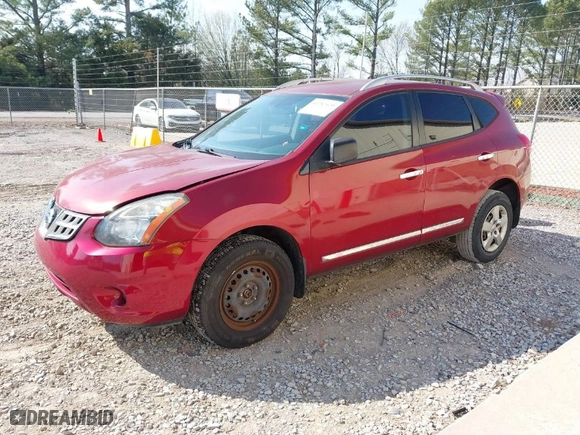 2015 Nissan Rogue Select S with VIN JN8AS5MT9FW161117, listed as a IAAI auction lot 41787629 with 81,989 mi miles. Bid and sale history available at carsss.com. Image 2.