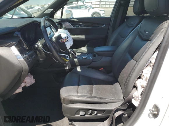 2020 Cadillac XT6 AWD Premium Luxury with VIN 1GYKPDRS9LZ159836, listed as a Copart auction lot 60753625 with 47,862 mi miles and Salvage title. Bid and sale history available at DreamBid. Image 7.