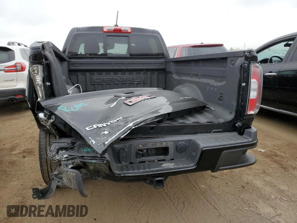 2017 GMC Canyon 4WD Denali with VIN 1GTG6EEN9H1179613, listed as a Copart auction lot 66639934 with 36,639 mi miles and Salvage Title. Bid and sale history available at carsss.com. Image 6.