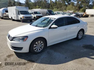 2012 Volkswagen Passat S with VIN 1VWAP7A35CC084771, listed as a Copart auction lot 52020685 with 358,860 mi miles and Salvage title. Bid and sale history available at DreamBid. Image 1.