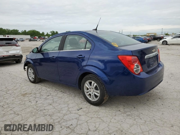 2013 Chevrolet Sonic LT with VIN 1G1JC5SH4D4204450, listed as a Copart auction lot 55173345 with 135,604 mi miles and Clean Title. Bid and sale history available at DreamBid. Image 2.