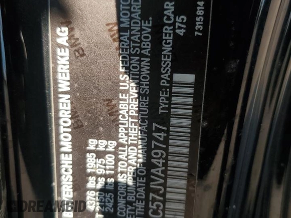 2018 BMW 2 Series 230i xDrive with VIN WBA2J3C57JVA49747, listed as a Copart auction lot 74891334 with Not provided miles and Salvage title. Bid and sale history available at DreamBid. Image 14.