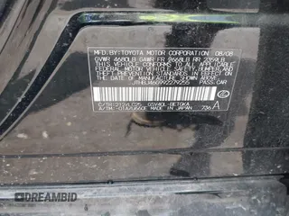 2009 Lexus ES 330 with VIN JTHBJ46G992279255, listed as a IAAI auction lot 42170646 with 109,241 mi miles and . Bid and sale history available at DreamBid. Image 9.
