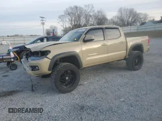 2017 Toyota Tacoma SR5 with VIN 3TMCZ5AN3HM115324, listed as a Copart auction lot 42344645 with 129,697 mi miles and Salvage Title. Bid and sale history available at carsss.com. Image 1.