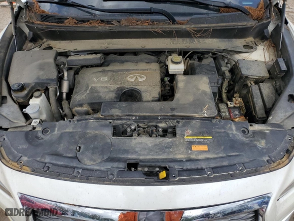 2017 Infiniti QX60 with VIN 5N1DL0MN2HC558792, listed as a Copart auction lot 50941595 with 109,765 mi miles and Salvage Title. Bid and sale history available at carsss.com. Image 12.
