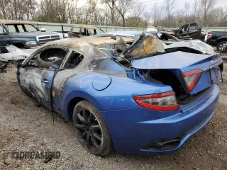 2013 Maserati GranTurismo Sport with VIN ZAM45VLA6D0074187, listed as a Copart auction lot 76745953 with 0 mi miles and Non Repairable. Bid and sale history available at carsss.com. Image 2.