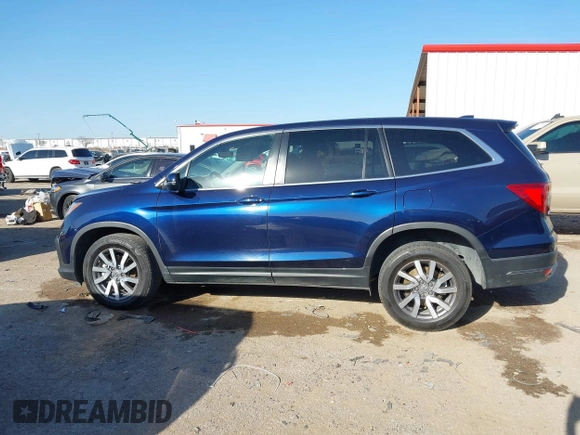 2021 Honda Pilot EX-L with VIN 5FNYF6H5XMB019411, listed as a IAAI auction lot 41756016 with 55,558 mi miles. Bid and sale history available at carsss.com. Image 14.