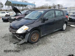 2011 Nissan Versa 1.8 S with VIN 3N1BC1CP5BL402135, listed as a Copart auction lot 49655705 with 179,060 mi miles and Salvage Title. Bid and sale history available at carsss.com. Image 1.