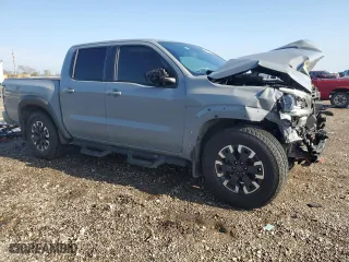 2022 Nissan Frontier PRO-X with VIN 1N6ED1EJ8NN609619, listed as a Copart auction lot 86608994 with 76,078 mi miles and Salvage Title. Bid and sale history available at carsss.com. Image 4.
