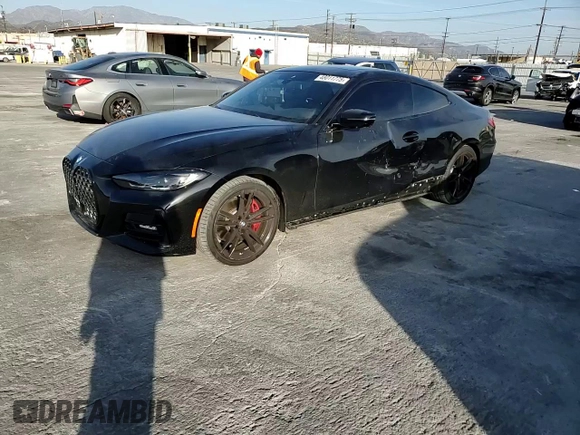 2023 BMW 4 Series 430i z VIN WBA53AP00PCL93738, wystawiony jako Copart lot #48011775 z przebiegiem 27 617 mil mil oraz Szkoda całkowita • Salvage title. Historia ofert i sprzedaży dostępna na DreamBid. Obrazek 10.