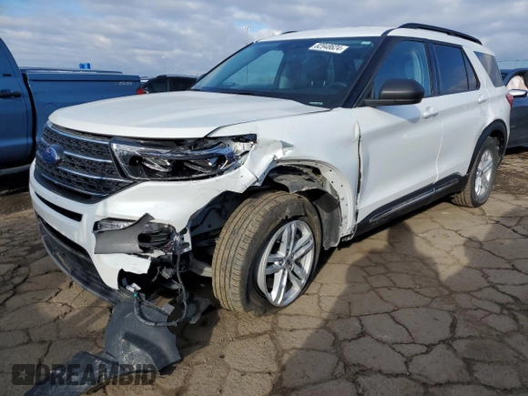 2023 Ford Explorer XLT с VIN 1FMSK8DH0PGA99207, выставлен на аукционе Copart как лот 82948624 с пробегом 24 861 миль миль и Чистый • Clean title. История ставок и продаж доступна на DreamBid. Изображение 1.