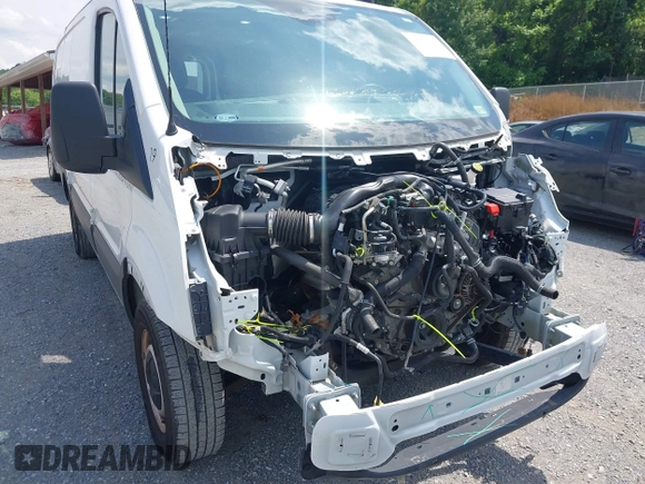 2021 Ford Transit Cargo with VIN 1FTYE1Y82MKA02296, listed as a IAAI auction lot 42377720 with 50,942 mi miles and . Bid and sale history available at DreamBid. Image 18.