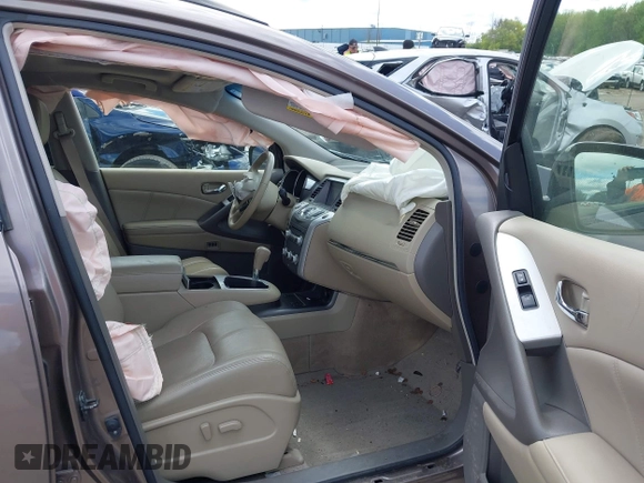 2014 Nissan Murano S with VIN JN8AZ1MW4EW523688, listed as a IAAI auction lot 42325985 with 99,017 mi miles and . Bid and sale history available at DreamBid. Image 5.