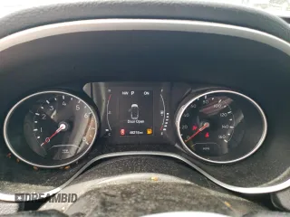 2020 Jeep Compass Latitude with VIN 3C4NJDBB2LT228128, listed as a Copart auction lot 57214605 with 46,218 mi miles and Salvage title. Bid and sale history available at DreamBid. Image 9.