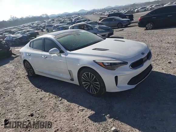 2018 Kia Stinger Premium with VIN KNAE25LA9J6014489, listed as a Copart auction lot 41437855 with 46,091 mi miles and Salvage Title. Bid and sale history available at DreamBid. Image 11.