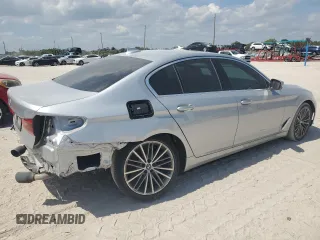 2020 BMW 5 Series 530i with VIN WBAJR3C08LCD58859, listed as a Copart auction lot 49281105 with 64,408 mi miles and Clean Title. Bid and sale history available at DreamBid. Image 3.