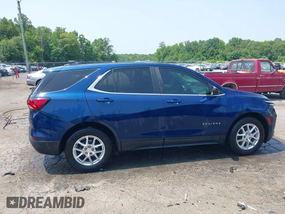 2022 Chevrolet Equinox LT z VIN 3GNAXKEV7NL169272, wystawiony jako IAAI lot #42371473 z przebiegiem 73 073 mil mil oraz . Historia ofert i sprzedaży dostępna na DreamBid. Obrazek 13.