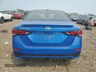 2024 Nissan Sentra SR with VIN 3N1AB8DV1RY285848, listed as a Copart auction lot 59190915 with 10,006 mi miles and Salvage title. Bid and sale history available at DreamBid. Image 6.