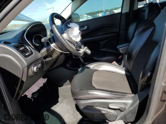 2020 Jeep Compass Latitude with VIN 3C4NJCBB5LT162538, listed as a Copart auction lot 47005955 with 86,155 mi miles and Salvage Title. Bid and sale history available at carsss.com. Image 7.
