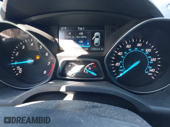 2015 Ford Escape SE with VIN 1FMCU9GX6FUB35649, listed as a IAAI auction lot 42055398 with 128,524 mi miles. Bid and sale history available at carsss.com. Image 7.