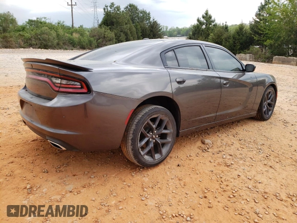 2019 Dodge Charger SXT with VIN 2C3CDXBG0KH715190, listed as a Copart auction lot 52751175 with 41,476 mi miles and Salvage Title. Bid and sale history available at carsss.com. Image 3.