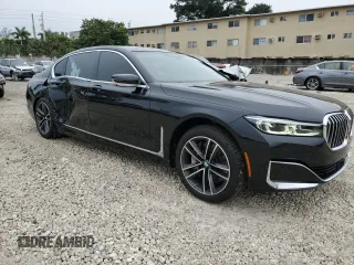 2022 BMW 7 Series 750i xDrive with VIN WBA7U2C02NCJ27538, listed as a Copart auction lot 42022885 with 29,083 mi miles and Salvage title. Bid and sale history available at DreamBid. Image 4.