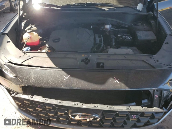 2021 Hyundai Santa Fe SE with VIN 5NMS14AJ1MH325492, listed as a Copart auction lot 52192985 with 51,545 mi miles and Salvage title. Bid and sale history available at DreamBid. Image 12.