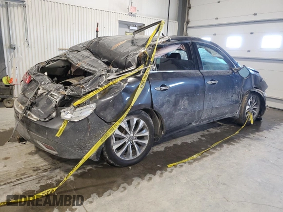 2016 Acura MDX w/Tech/Entertainment with VIN 5FRYD4H62GB059200, listed as a Copart auction lot 45861265 with 0 mi miles and Salvage Title. Bid and sale history available at carsss.com. Image 3.