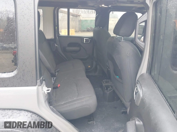 2023 Jeep Wrangler Sport S with VIN 1C4HJXDN0PW638934, listed as a IAAI auction lot 41719467 with 16,686 mi miles and . Bid and sale history available at DreamBid. Image 8.