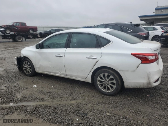 2018 Nissan Sentra S with VIN 3N1AB7AP4JY244554, listed as a Copart auction lot 44511945 with 168,368 mi miles and Salvage Title. Bid and sale history available at carsss.com. Image 2.