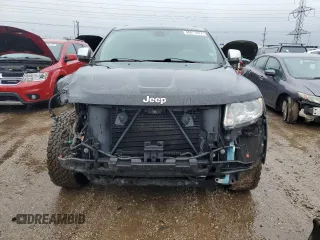 2013 Jeep Grand Cherokee Overland with VIN 1C4RJFCT9DC615096, listed as a Copart auction lot 86817074 with 112,421 mi miles and Salvage Title. Bid and sale history available at carsss.com. Image 5.