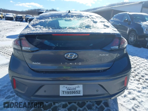 2020 Hyundai Ioniq Limited with VIN KMHC05LC0LU207948, listed as a IAAI auction lot 41259788 with 46,189 mi miles and . Bid and sale history available at DreamBid. Image 17.