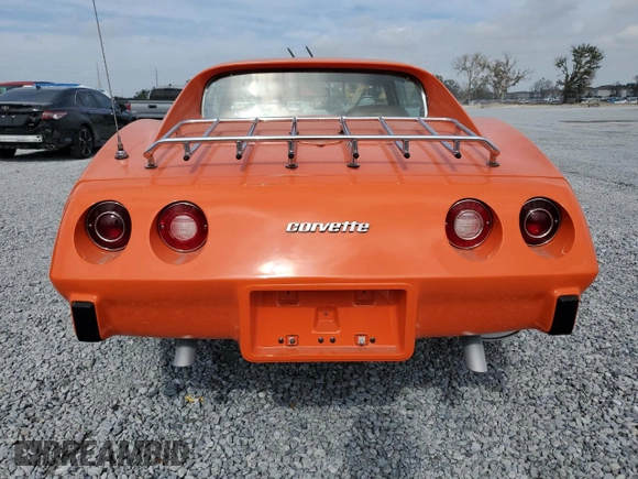 1976 Chevrolet Corvette with VIN 1Z37L6S442300, listed as a Copart auction lot 43044735 with 90,217 mi miles and Salvage title. Bid and sale history available at DreamBid. Image 6.