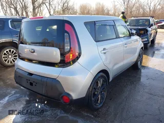 2015 Kia Soul + with VIN KNDJP3A52F7814968, listed as a IAAI auction lot 41655497 with 113,804 mi miles. Bid and sale history available at carsss.com. Image 4.
