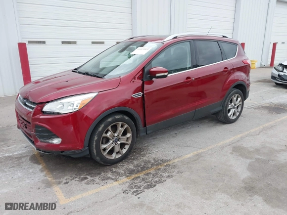2015 Ford Escape Titanium with VIN 1FMCU0JX2FUA04643, listed as a IAAI auction lot 41019925 with 79,989 mi miles. Bid and sale history available at carsss.com. Image 17.