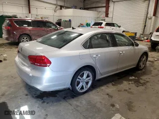 2014 Volkswagen Passat SE with VIN 1VWBP7A3XEC001570, listed as a Copart auction lot 45504675 with 139,112 mi miles and Clean Title. Bid and sale history available at carsss.com. Image 3.