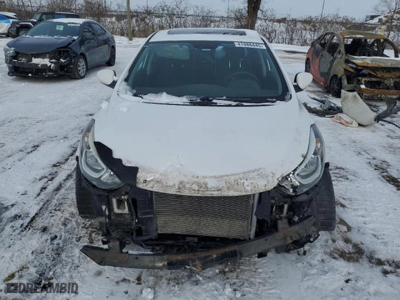 2016 Hyundai Elantra Value Edition with VIN KMHDH4AE2GU556482, listed as a Copart auction lot 47088445 with 0 mi miles and Salvage Title. Bid and sale history available at carsss.com. Image 5.