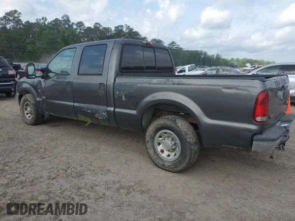 2004 Ford F-250 XL with VIN 1FTNW20P44EC09571, listed as a Copart auction lot 52986575 with Not provided miles and Salvage title. Bid and sale history available at DreamBid. Image 2.