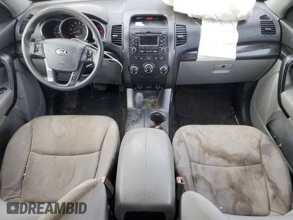 2011 Kia Sorento LX with VIN 5XYKT4A22BG054386, listed as a Copart auction lot 85005104 with 182,281 mi miles and Salvage Title. Bid and sale history available at carsss.com. Image 8.