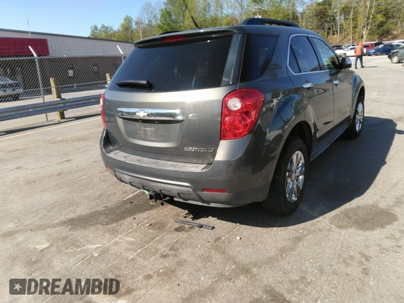2013 Chevrolet Equinox LT with VIN 2GNALPEK8D6140610, listed as a IAAI auction lot 42000259 with 159,689 mi miles. Bid and sale history available at carsss.com. Image 4.