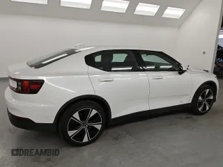 2023 Polestar 2 with VIN YSMEG3KA2PL140881, listed as a Copart auction lot 51846965 with 80,913 mi miles and Clean Title. Bid and sale history available at carsss.com. Image 3.