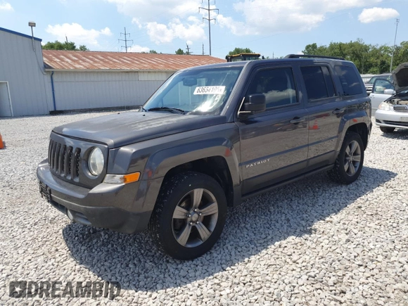 2015 Jeep Patriot High Altitude with VIN 1C4NJRFB1FD303869, listed as a Copart auction lot 63634105 with 109,687 mi miles and Clean title. Bid and sale history available at DreamBid. Image 1.