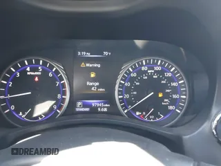 2018 Infiniti Q60 Luxe with VIN JN1EV7EK2JM343030, listed as a IAAI auction lot 42827233 with 97,945 mi miles and . Bid and sale history available at DreamBid. Image 7.