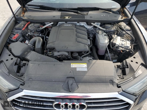 2019 Audi A6 Premium z VIN WAUD8AF2XKN129049, wystawiony jako Copart lot #56599385 z przebiegiem 45 585 mil mil oraz Szkoda całkowita • Salvage title. Historia ofert i sprzedaży dostępna na DreamBid. Obrazek 11.