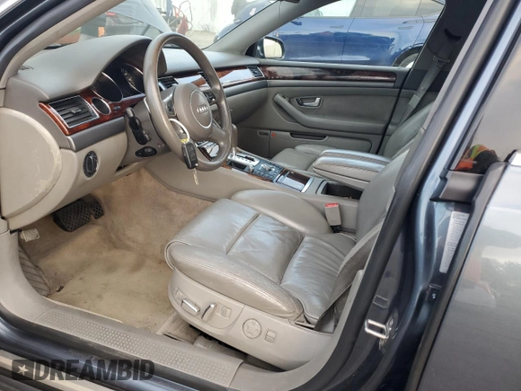 2004 Audi A8 L with VIN WAUML44E74N001111, listed as a Copart auction lot 88940235 with 220,191 mi miles and Salvage Title. Bid and sale history available at carsss.com. Image 7.