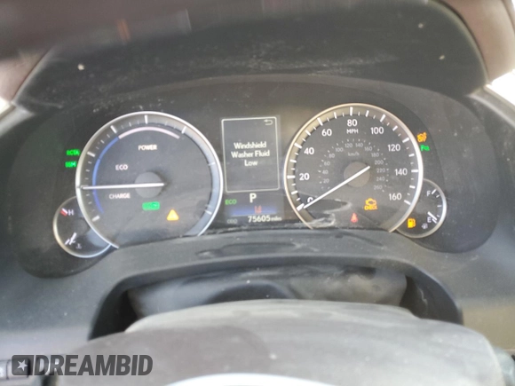 2018 Lexus RX with VIN 2T2BGMCA5JC023471, listed as a Copart auction lot 42225405 with 75,605 mi miles and Salvage Title. Bid and sale history available at carsss.com. Image 9.