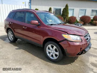 2009 Hyundai Santa Fe SE with VIN 5NMSH13E49H281053, listed as a Copart auction lot 49812605 with 92,858 mi miles and Salvage Title. Bid and sale history available at carsss.com. Image 4.