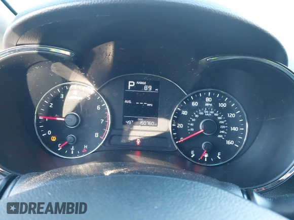 2017 Kia Forte LX with VIN 3KPFK4A75HE096766, listed as a IAAI auction lot 41616487 with 150,760 mi miles. Bid and sale history available at carsss.com. Image 7.