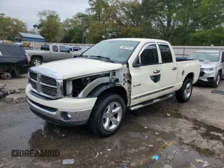 2008 Dodge Ram 1500 SLT with VIN 1D7HA18N58J209123, listed as a Copart auction lot 50073435 with 240,224 mi miles and Salvage Title. Bid and sale history available at carsss.com. Image 1.